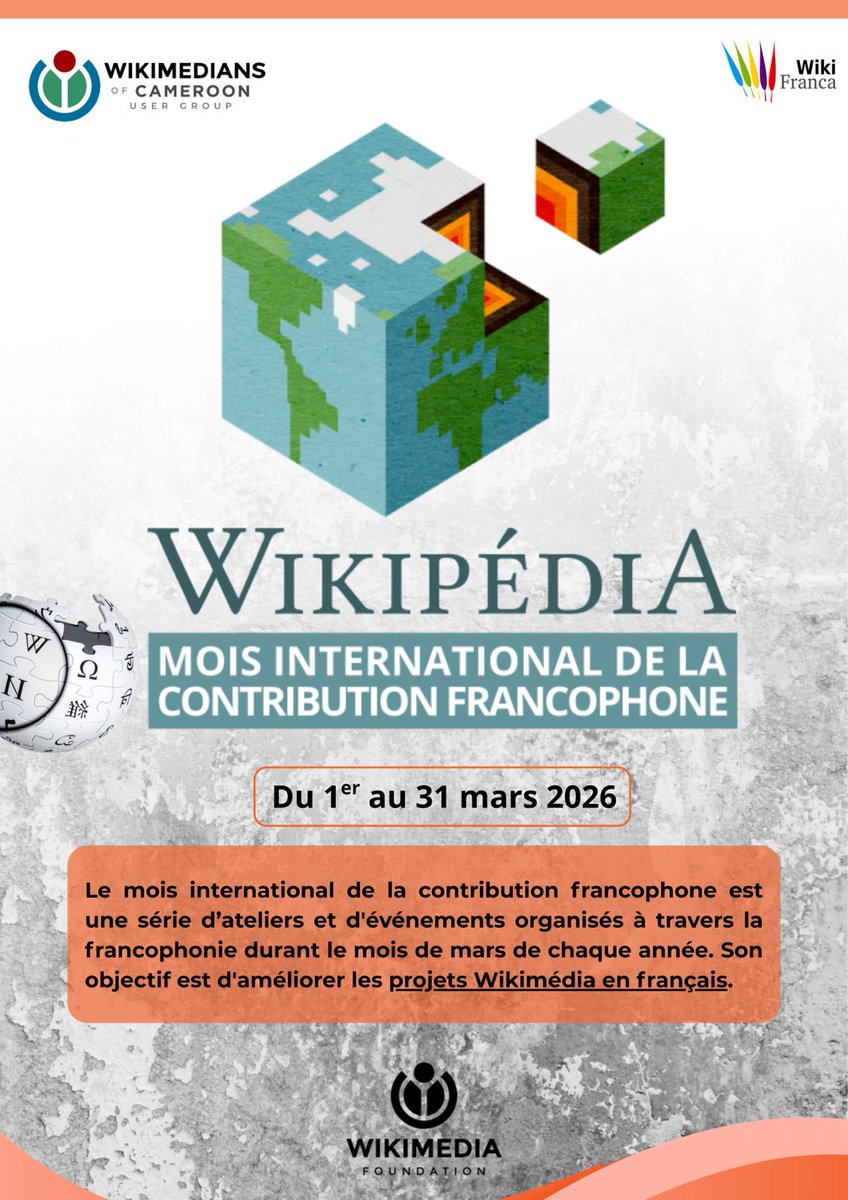 Wikimedians of Cameroon User Group tweet media