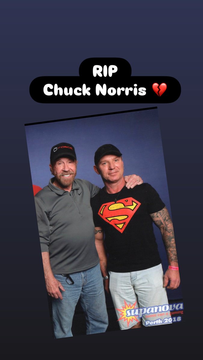 KevinEnright's tweet photo. Rip #chucknorris https://t.co/7td6TydbLf