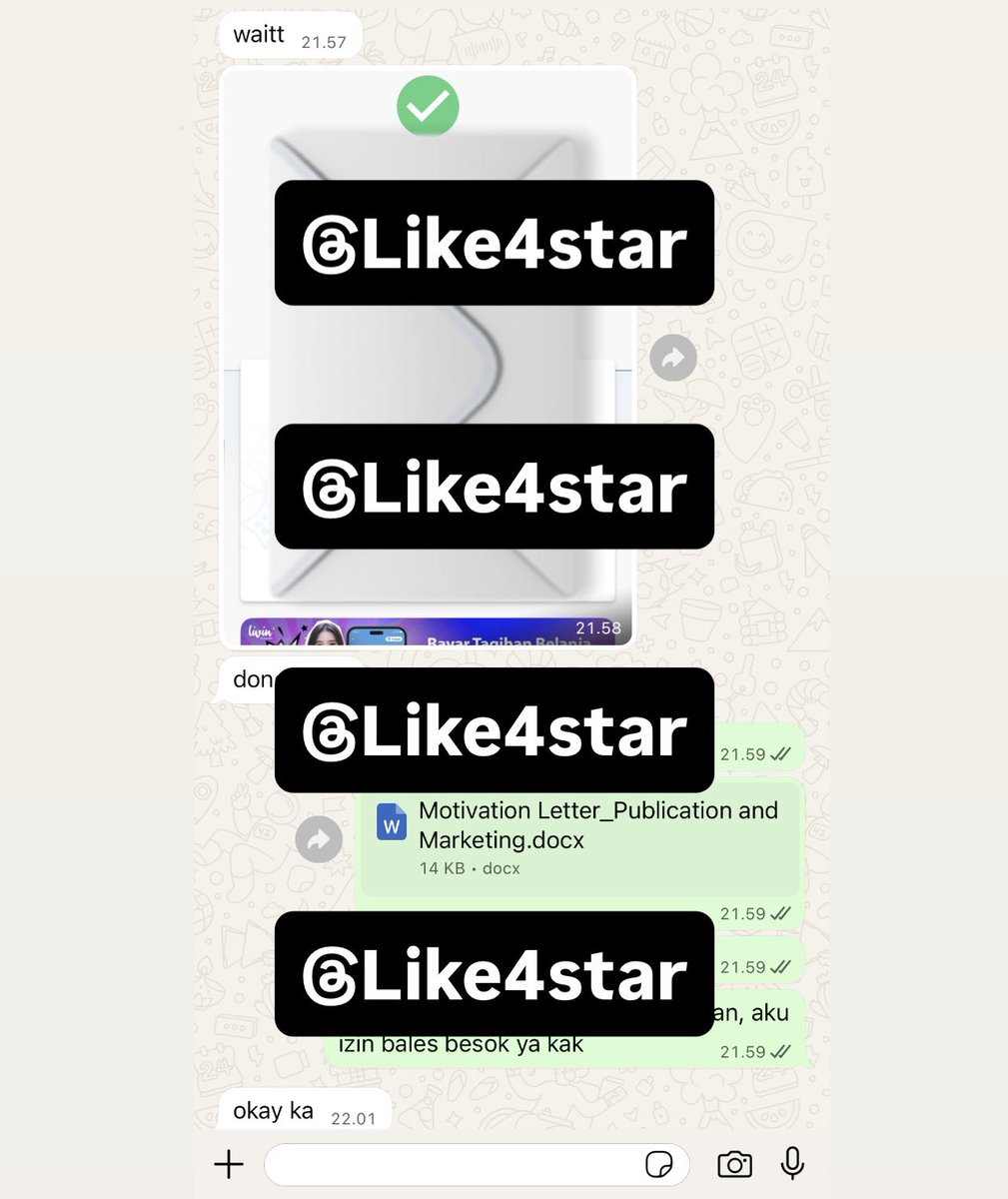 Joki beasiswa / joki personal statement / joki study plan / joki essay beasiswa / joki motivation letter

Joki motivation letter berbahasa inggris untuk masuk organisasi, harga murah hanya di <a href="/Like4star/">Joki Tugas 5 Ribu / SD SMP SMA KULIAH S1 - S2</a> dijamin 1000% trusted!! Thanks ka😍😍🔥
#zonauang #jokitugas #jokibeasiswa