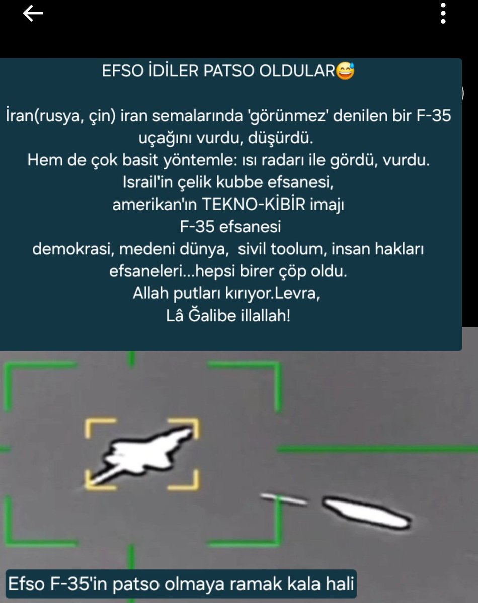 pekmezitahin's tweet photo. @slmhktn #efso idiler #patso oluyorlar.
Teknokibir'leri çöp oldu.
Levra, #LaĞalibeİllallah https://t.co/O9UGaYQEpd