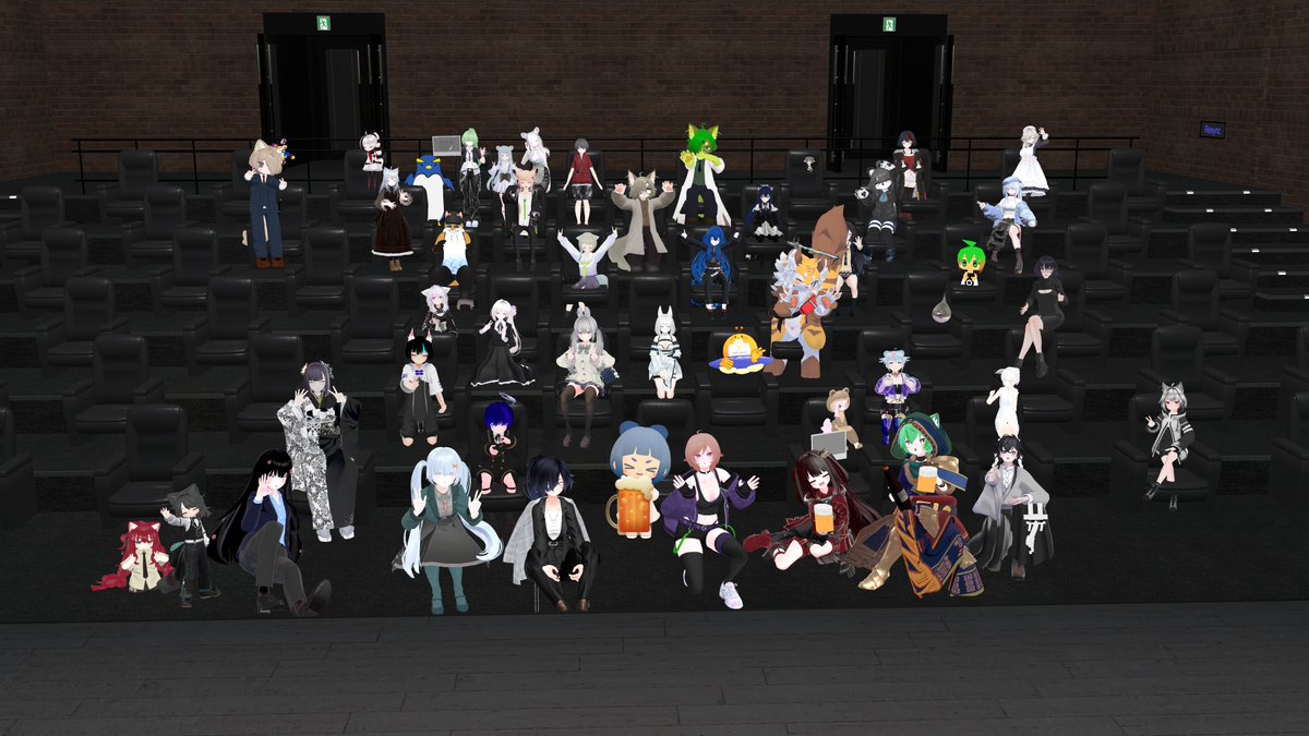 vrcalu's tweet photo. #VR劇団ユアクト #VRCカジュビリ
2周年記念 VR演劇鑑賞会お疲れさまでした！

お話を通してくださった方、今日の演劇まで関わってくれた方、誠にありがとうございます。

グループ代表をやっている身として凄い刺さり、
鳥肌も立つシーンもありと、感動しました。
引き続き、色々取り組みます。 https://t.co/P1loZtBsOA