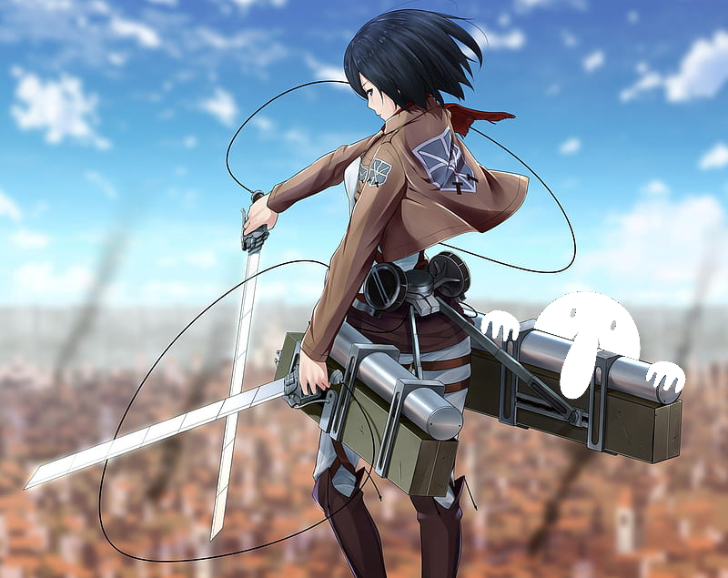 Mikasa Was Here tweet media
