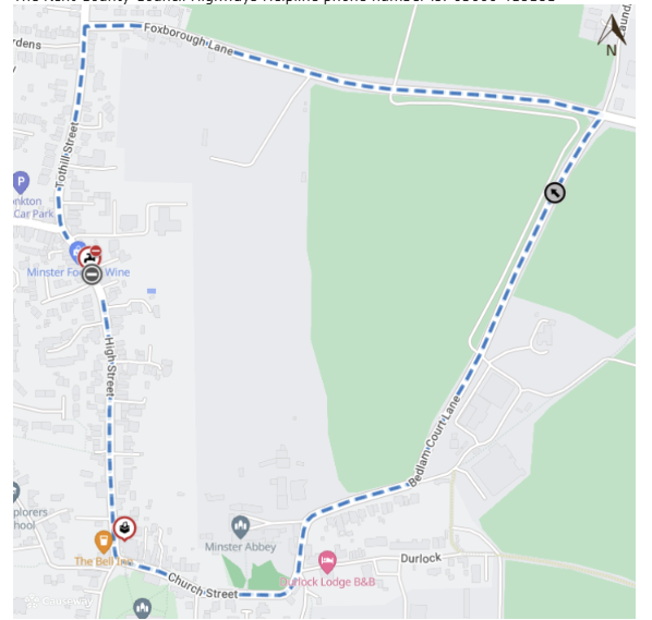 KCC Highways tweet media