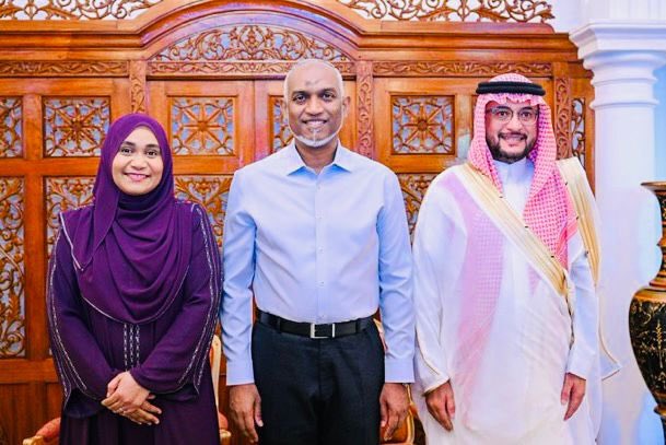 السفارة في المالديف 🇸🇦 tweet media