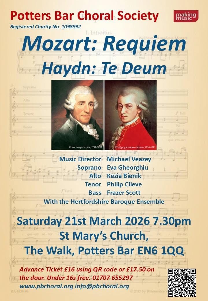 Potters Bar Choral Society tweet media