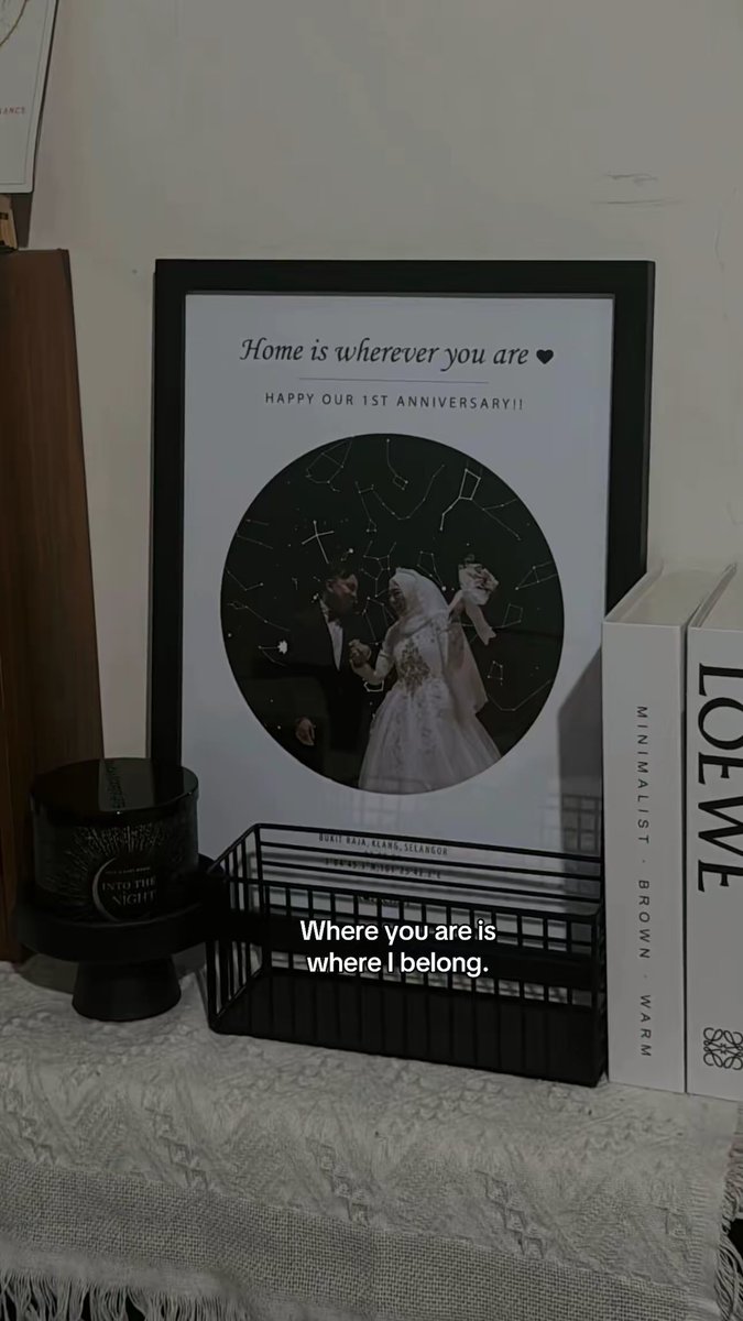 astargeizerpro's tweet image. Day 159 of posting until the sentimental ones find me ♡

Home will always be you 🏡✨ Built not with bricks, but with love 💛 

#starmap #custommade #bintang #giftideas #sentimental