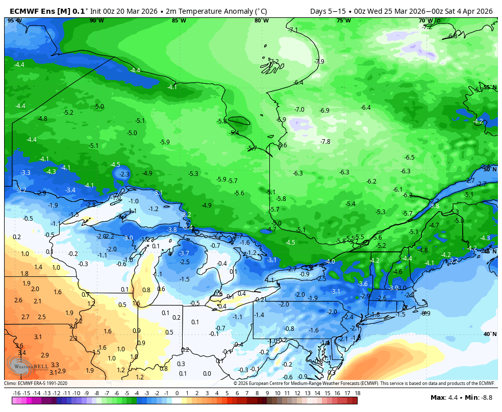 Normal Storm Overall, the next 15 days look to average out colder than normal across ...