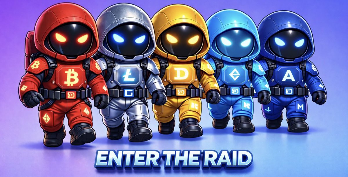 Most people won’t make money on the next wave.

Not because they’re late…
Because they don’t recognize it early.

RAID is building something different:

• Community gets paid
• Attention becomes an asset
• Projects come to YOU for exposure

This flips the entire game.

The