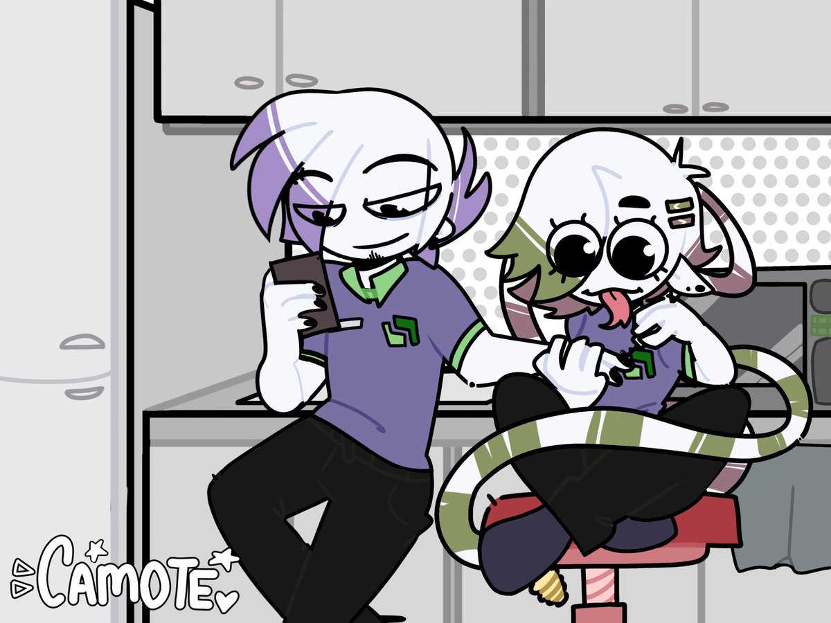 Tiempo de descanso...💭 

🌷|| Siento el retraso, estoy viva!...Es la primera vez que hago un fondo asi se vienen nuevos dibujitos yGracias por seguirme! 💗

#Br0kenColors #RasmusBr0kencolors #art #digitalart #drawing #artist #oc #cartoonstyle #artwork #illustration #smallartist