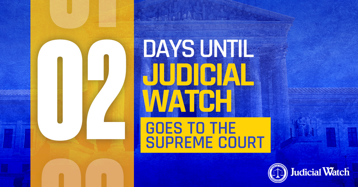 Judicial Watch ⚖️ tweet media