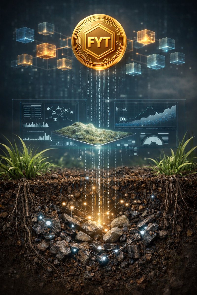 Most tokens try to explain their value.

The interesting ones don’t.
They show it.

—

CO₂ captured in soil.
Measured. Structured.
Turned into data.

Not assumptions.
Signals.

—

The real shift in climate markets isn’t demand.

It’s verification.

—

From narrative → to proof