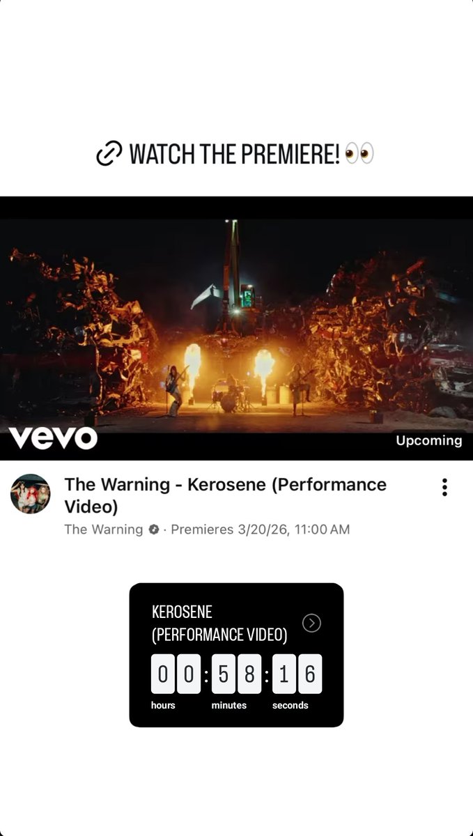 The Warning Daily tweet media