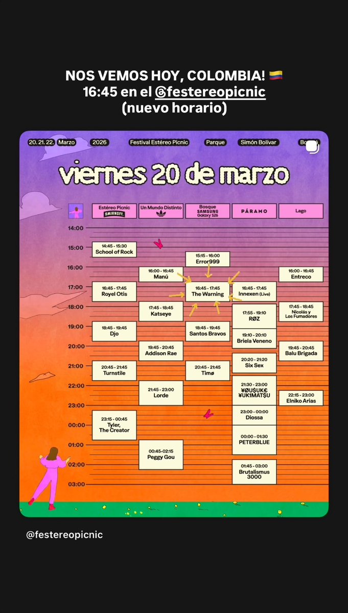 The Warning Daily tweet media