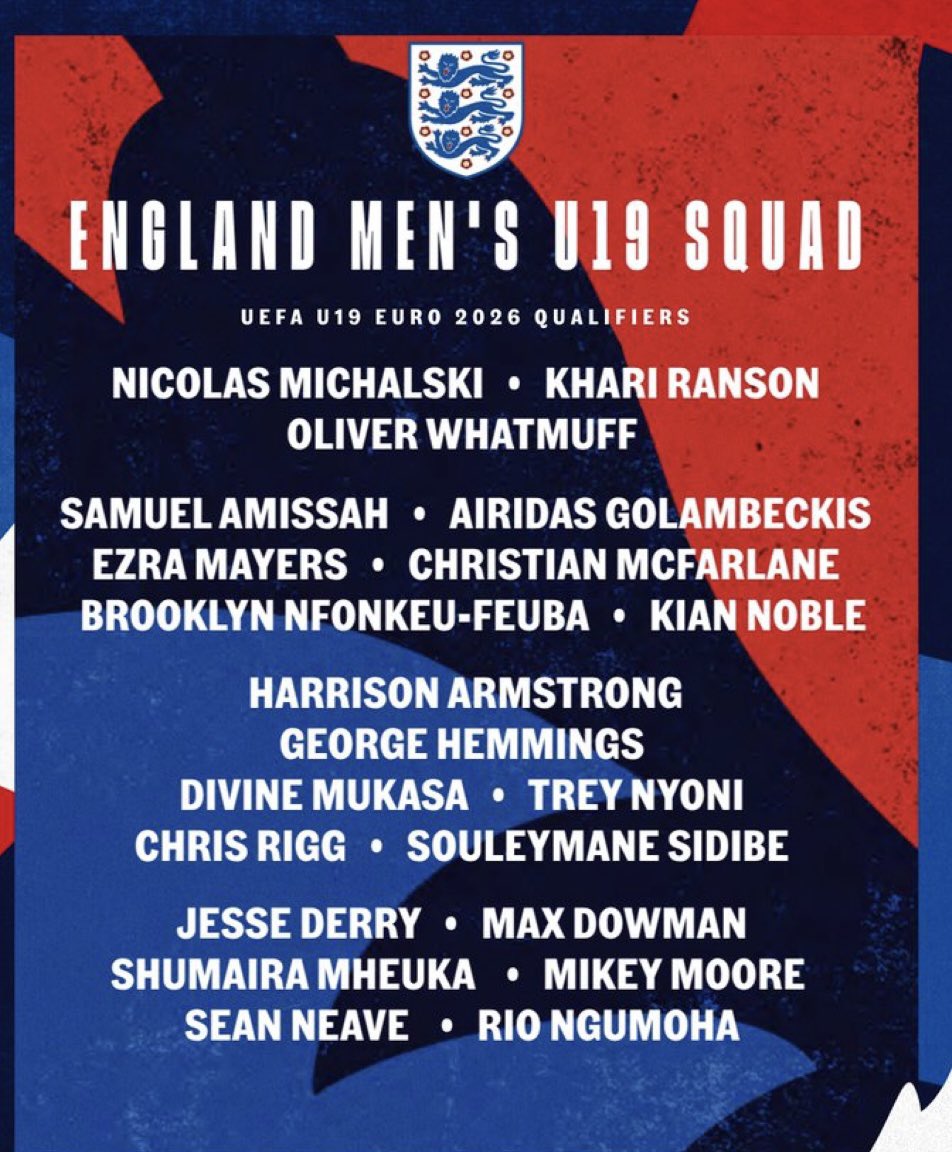 The England Academy tweet media