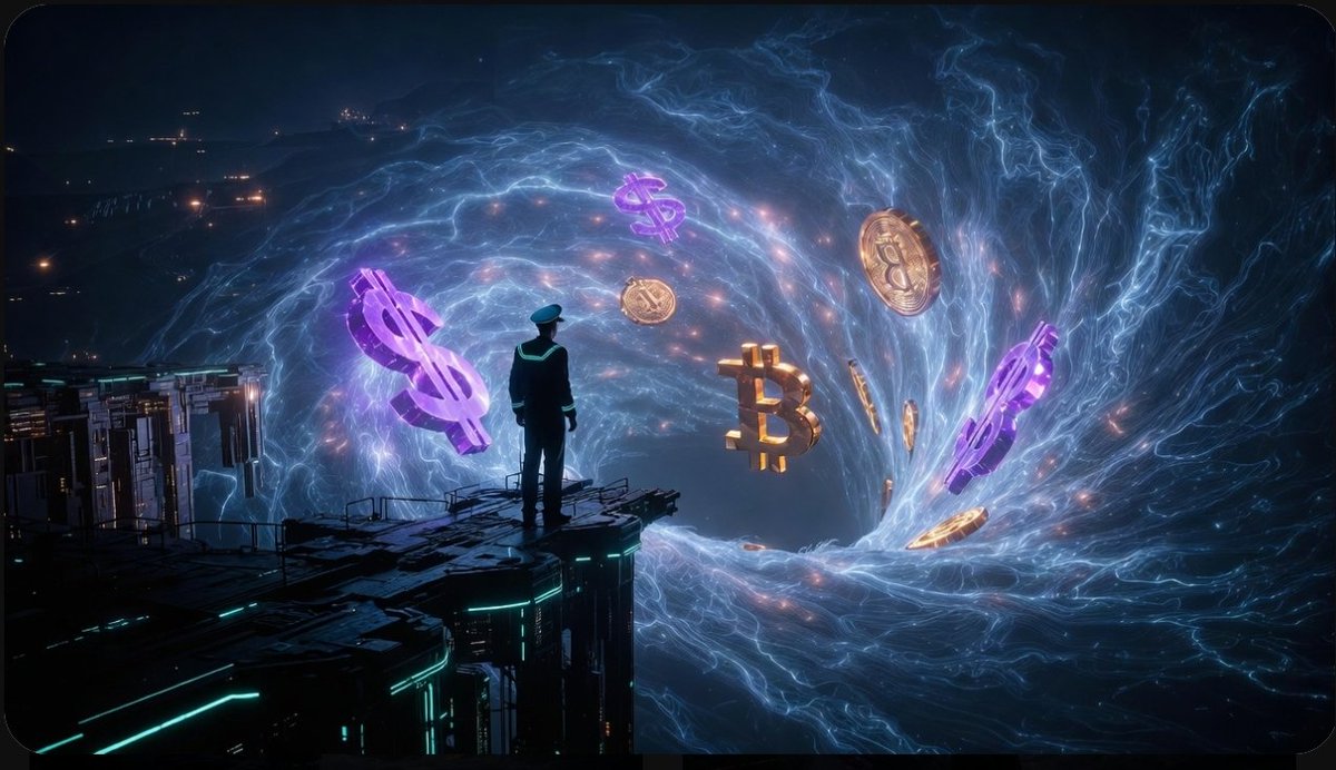 qi424251's tweet photo. 在这个被 $BTC 引力撕裂的深夜，平庸的指南针已经失效。🌊
​当 $HYPE 的紫色光芒在漩涡中闪烁，我看到的不是风险，而是通往未来的唯一航道。AI 是我的罗盘，直觉是我的风帆。
​老水手从不祈求风平浪静，我们只在暴风眼中全速前进！⚓️⚡️
​#BTC #HYPE #AIArt #AIPixelSailor #Web3 #Crypto https://t.co/peDuNhCRqS
