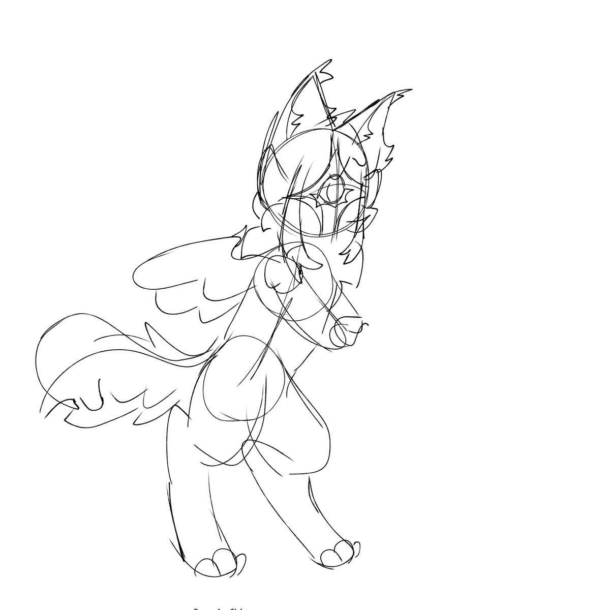 Wolfie/Bones! 🦴 tweet media