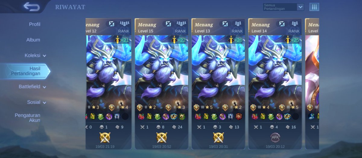 eatdazz's tweet photo. [MABAR APPLICATION]

Name: Dazz
Username: Dazzking_KP
ID: 154434039
Domicile: Medan
Highest Rank: Mythical Glory
Main Role: Tank, Support 
Main Hero: Minotaur, Rafaela, Uranus, Estes, Ruby
Fun fact: MCGG Juga Main (Commander Wanwan) https://t.co/Tzt6GXyJ9P