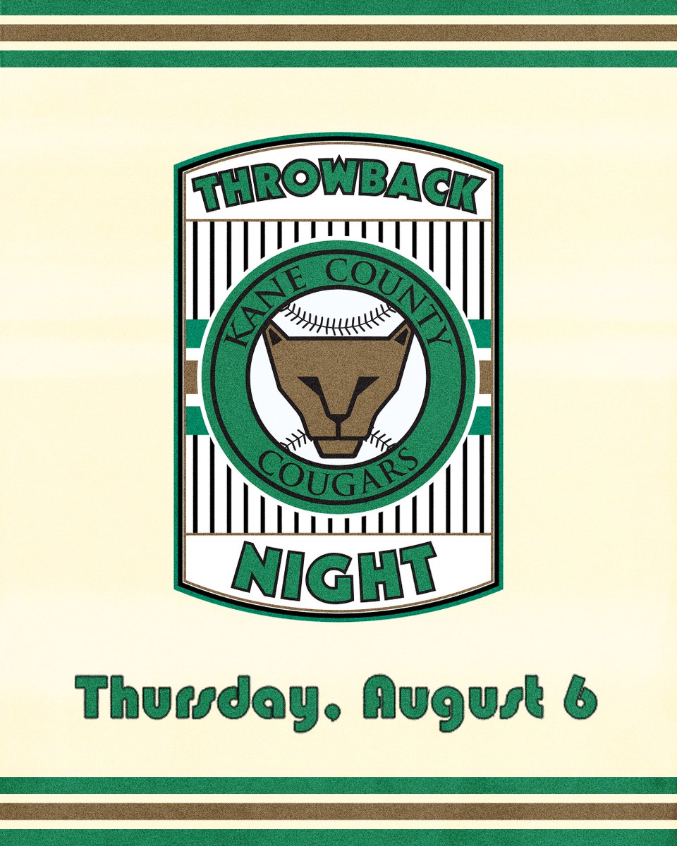 Kane County Cougars tweet media