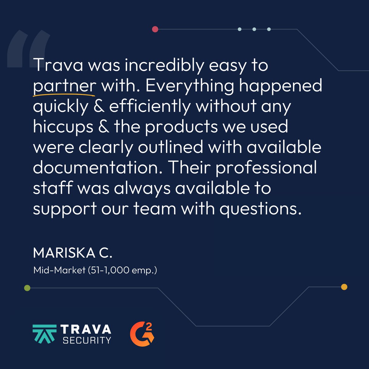 When your GRC platform recommends a security partner, there’s a reason. 🤝

Mariska and her team needed to bridge a specific gap: completing a penetration test and managing vulnerabilities to get audit-ready for SOC 2.

#SOC2 #Pentesting #GRC #CybersecurityPartnership