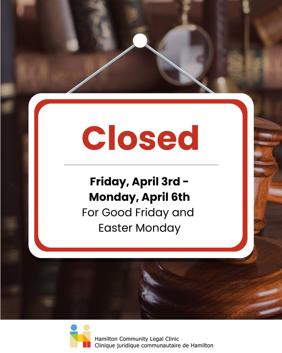 Hamilton Community Legal Clinic tweet media