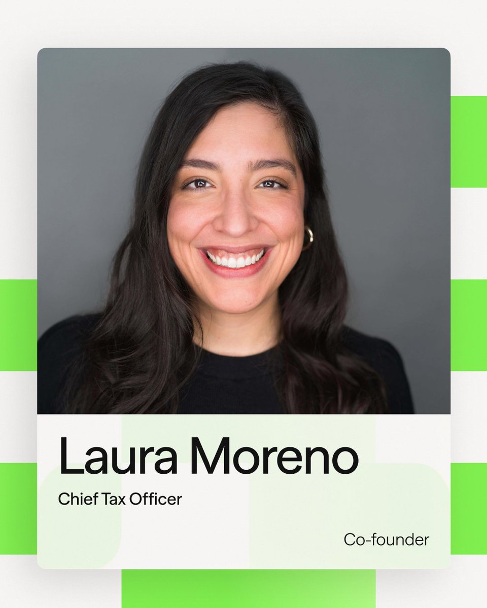 👋 Meet the co-founders behind Fifteenth 

<a href="/ankurd/">Ankur</a> navigated taxes as a founder + early employee at companies like <a href="/X/">X</a> , <a href="/flexport/">Flexport</a> , and <a href="/Rippling/">Rippling</a> . He couldn't get clear answers on the tax treatment of complex equity compensation, now he's building a better way.

<a href="/LauraMoreno_CPA/">Laura Moreno</a>