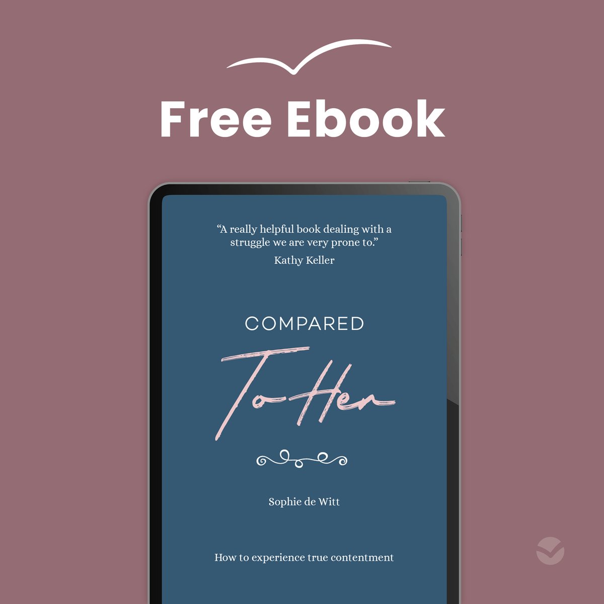 thegoodbookusa's tweet photo. 🚨 Free ebook! 🚨

Struggling with comparison? Compared to Her by Sophie De Witt explores why we compare and shows how Christ brings true contentment.

Get your free ebook: https://t.co/ezVc9hYf0D https://t.co/YctAJb5hCK