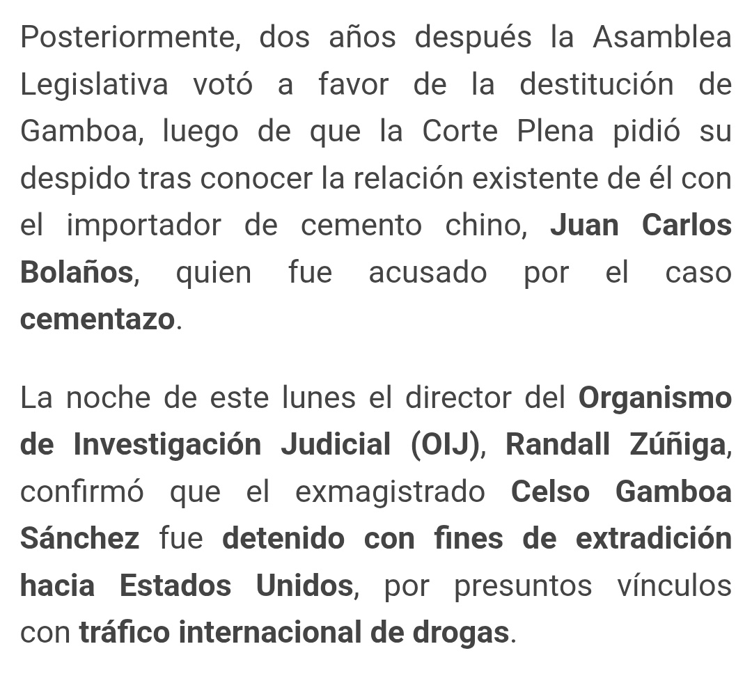 📣 A raíz de la extradición del exJefe DIS, exViceministro de Seguridad, exMinistro de Seguridad y exMagistrado de la Sala Tercera o Sala Penal <a href="/CelsoGamboaCR/">Celso Gamboa Sánchez</a>, surge gente con chafa-reflexiones tipo <a href="/LinkedIn/">LinkedIn</a> ("CinCO leCCionEs qUE Nos dEJa <a href="/CelsoGamboaCR/">Celso Gamboa Sánchez</a>"), pero a mí sólo me nace
