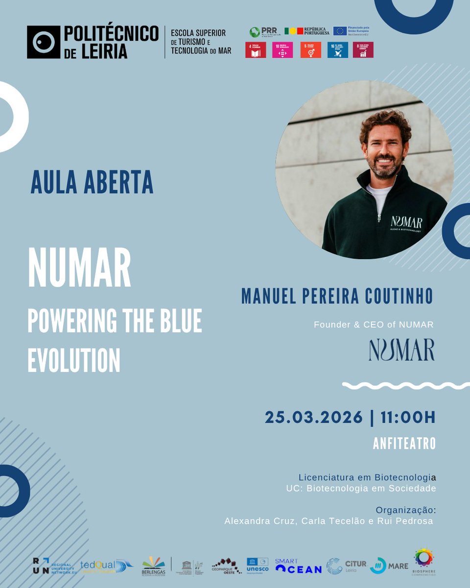 ESTM - POLITÉCNICO DE LEIRIA tweet media