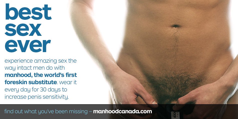 manhoodcanada's tweet photo. Happy #ForeskinFriday from ManHood, the first #foreskin substitute for #circumcised men. #teamuncut

🍆 See more at: https://t.co/8TwYjPK4aX https://t.co/NbmUNtQroJ