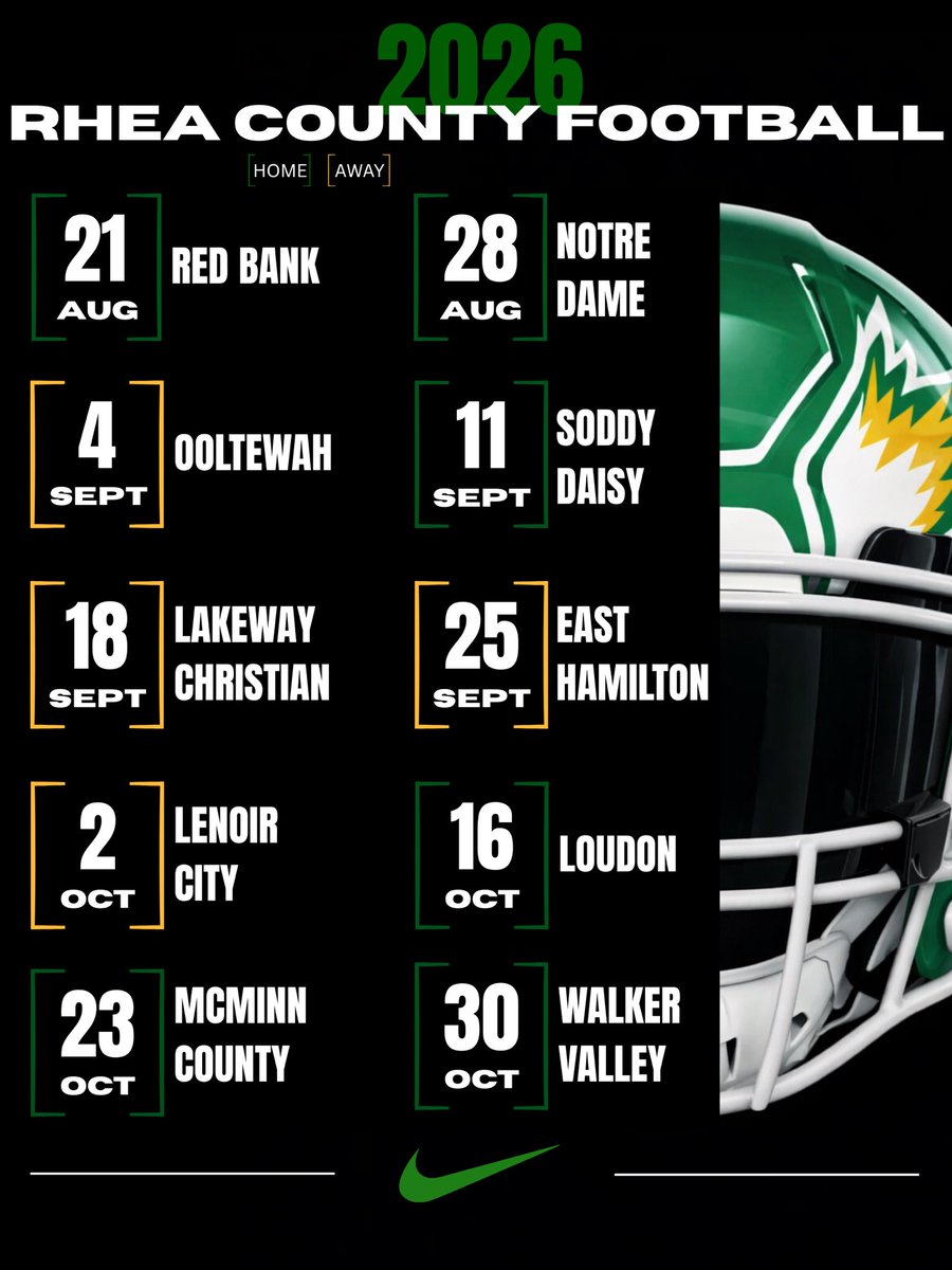 Rhea County High School Football tweet media