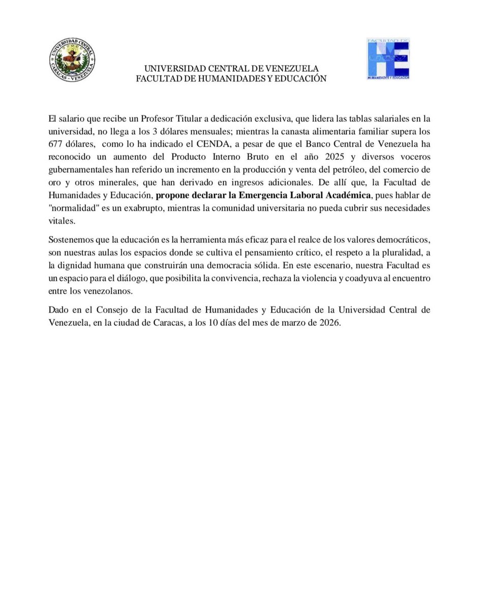 Viva la UCV tweet media