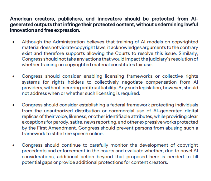 owenboswarva's tweet image. US: A National Policy Framework for Artificial Intelligence whitehouse.gov/articles/2026/…

#genAI #IPlaw #fairuse #openweb #techpolicy