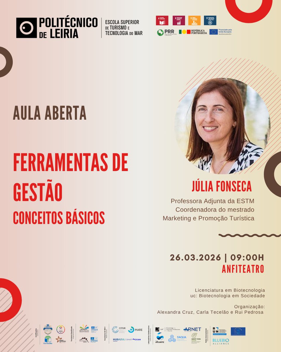 ESTM - POLITÉCNICO DE LEIRIA tweet media