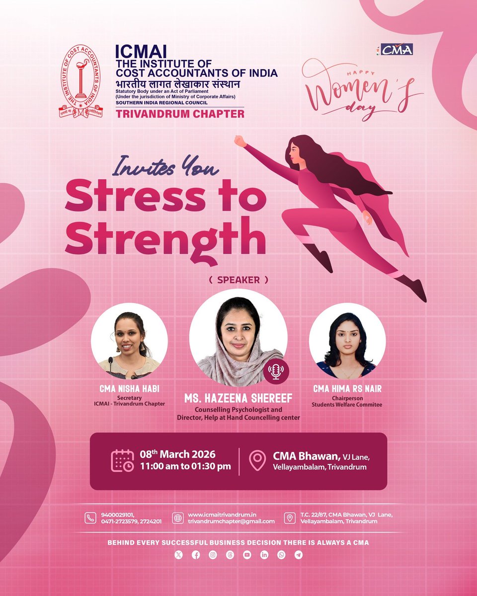 CMA - Trivandrum Chapter tweet media