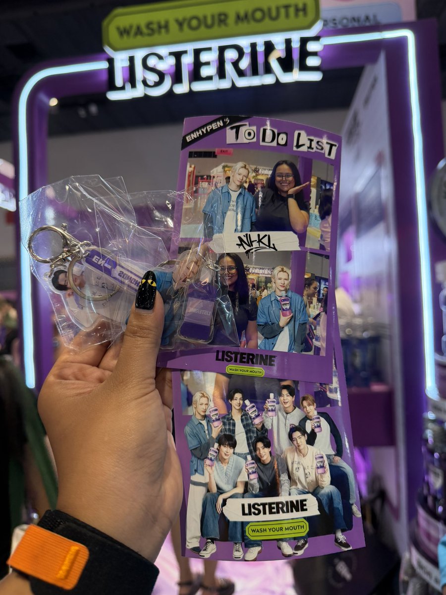 chang_enh's tweet photo. AMC By ENHYPEN PopUp Manila | Listerine x ENHYPEN at Watson’s BeautyCon 2026

grabe sparks sa jayhoon pc!!! https://t.co/IAMfRP8mnG