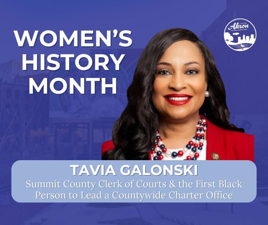 summitclerkoh's tweet photo. Happy Women’s History Month from the Summit County Clerk of Courts Office! https://t.co/CHvQlPl7rn
