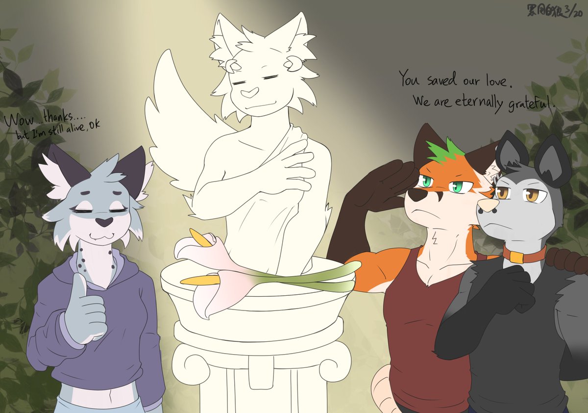 Arctic Wolf X 黑風白狼 tweet media