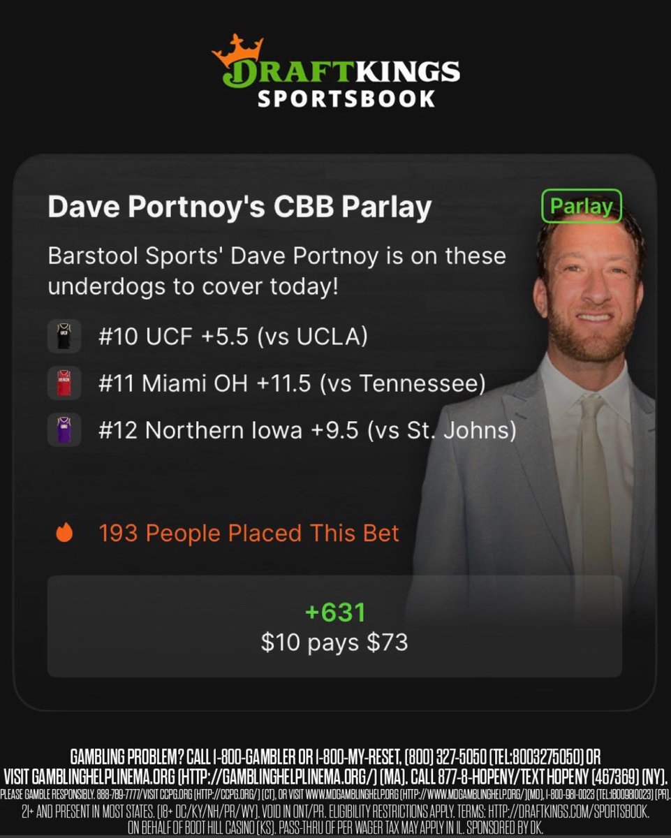 Dave Portnoy tweet media