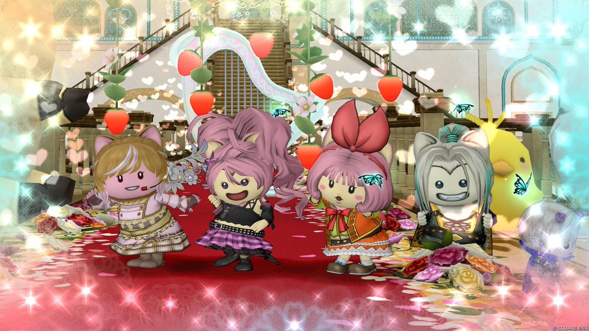 aitwi6's tweet photo. 今日はプクリポの日で、フレンド欄がプクだらけだった！インしたらちょうどフレさんがお家遊びに来てて、一緒に写真撮ってもらったよ✨ https://t.co/BjTG0pCQjB