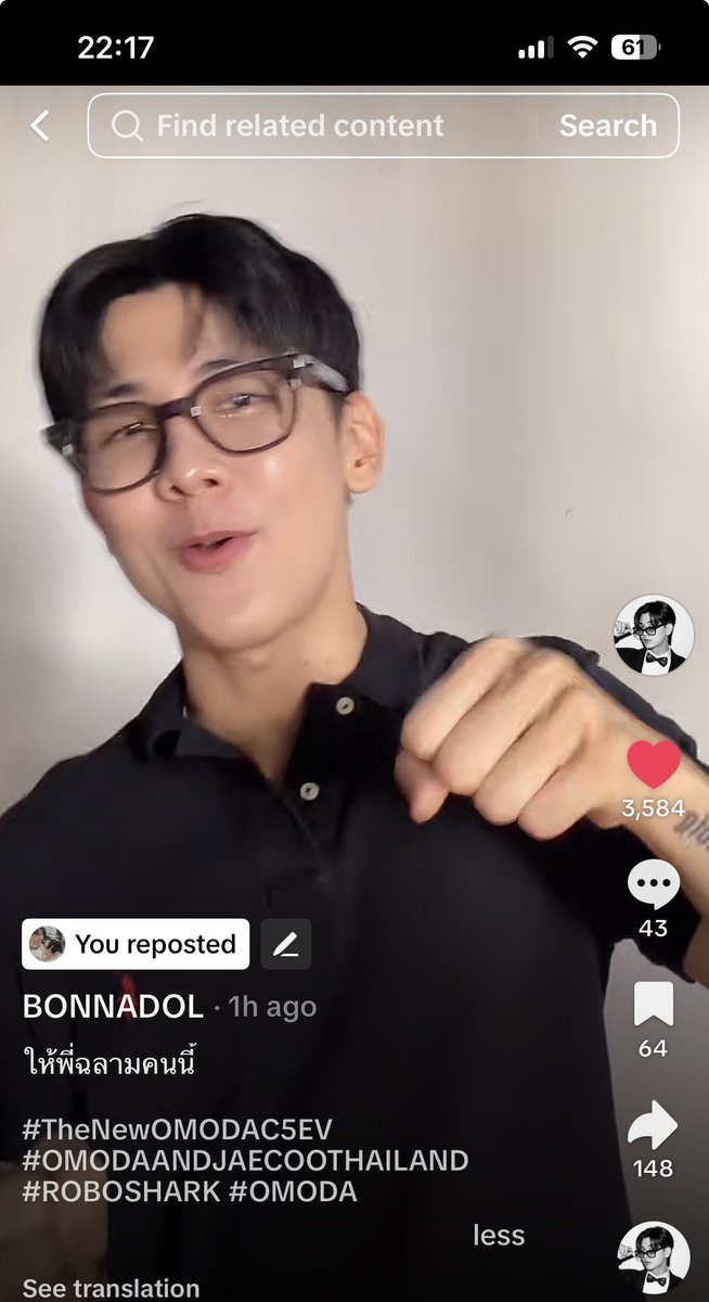 GardenKed's tweet photo. TT: bonnadol
ให้พี่ฉลามคนนี้
#TheNewOMODAC5EV
#OMODAANDJAECOOTHAILAND
#ROBOSHARK
#OMODA
⭐️ลูกค้าเข้าจ้า⭐️
#bonnadol @bonnadol
Link 🔗 TT👇 https://t.co/qNQ1LvfIhj