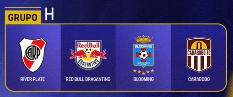 avrilll07's tweet photo. 🏆🌎
Qué grupo está más peleado?
Grupos más igualados en el Sorteo de la Sudamericana https://t.co/zqerqjwpUM