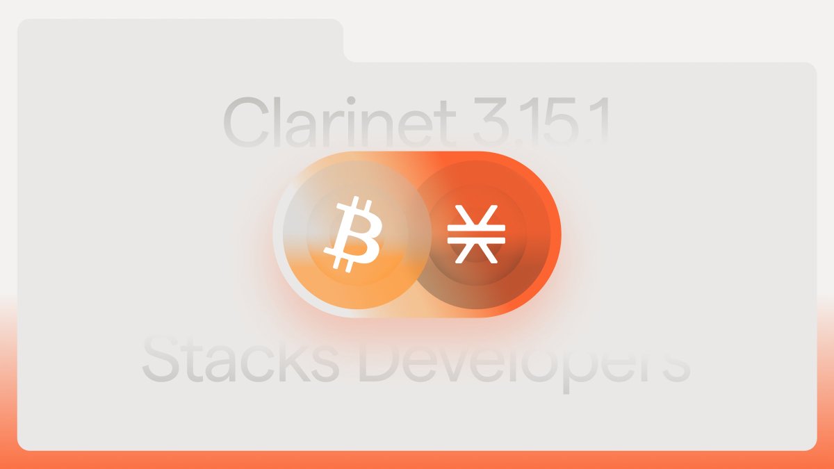 Stacks Developers tweet media