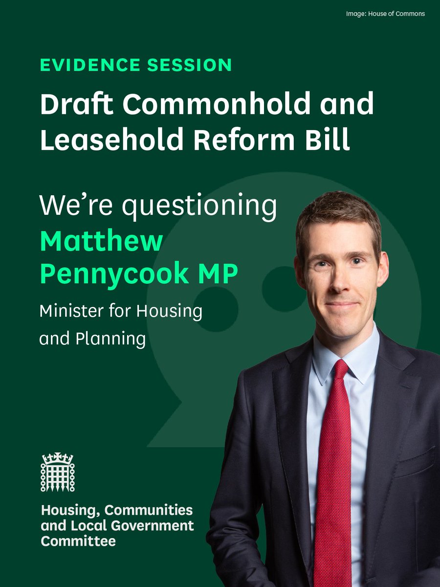 Housing, Communities & Local Government Committee tweet media