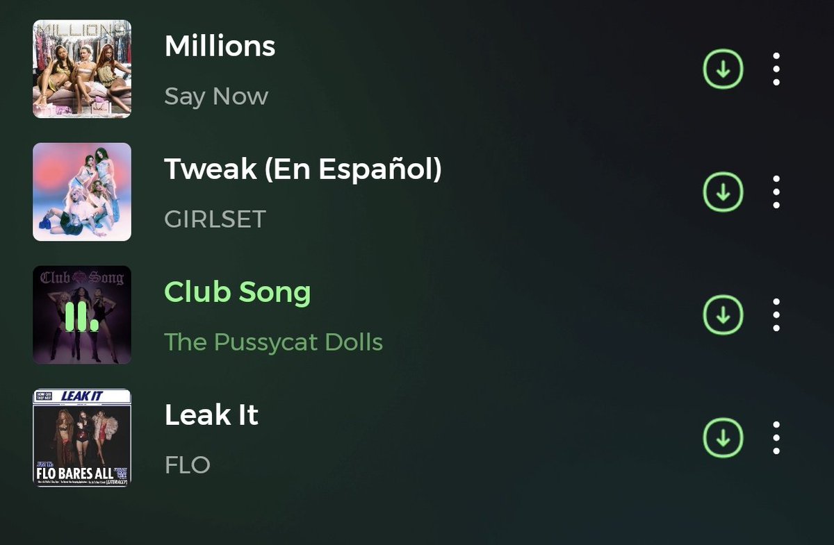 The amount of divas???? Vivan los girlgroups 🫦