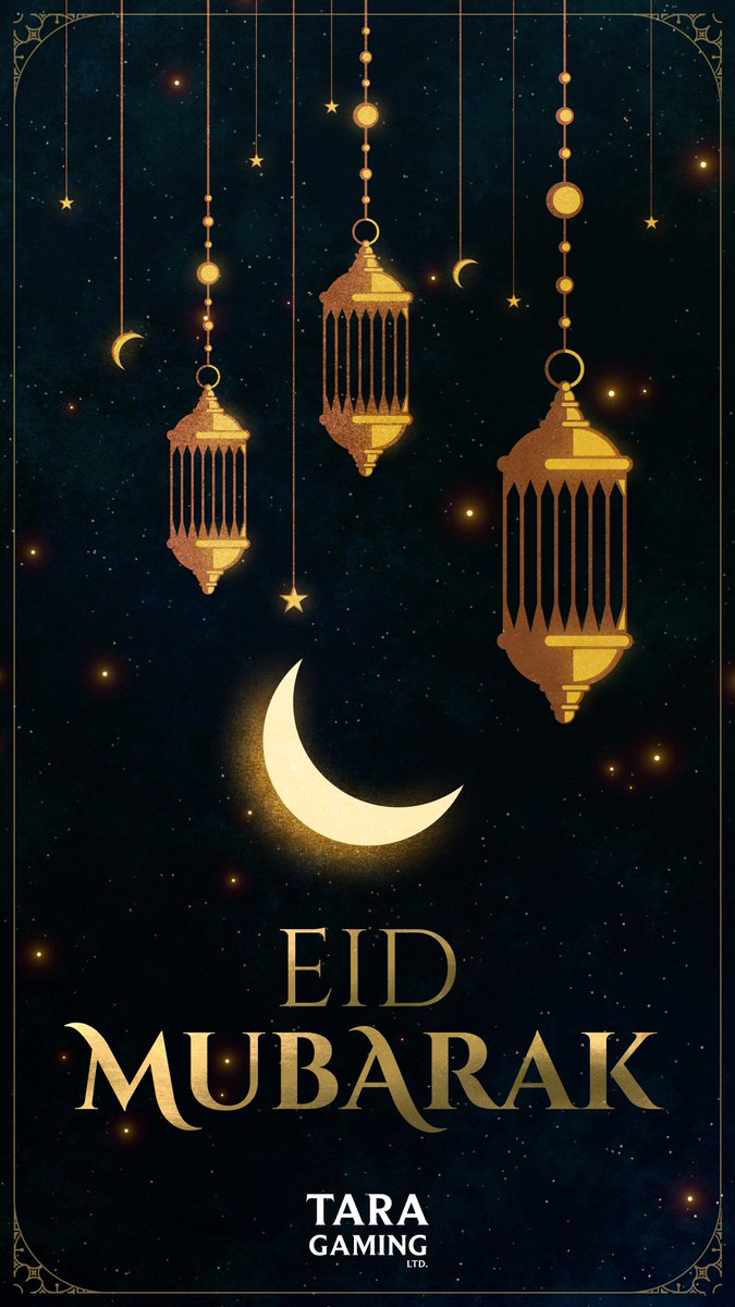 TaraGamingLtd's tweet photo. From fasting streaks to winning streaks ๐ฎ๐ Eid Mubarak from Tara Gaming!
#Eidmubarak #eidelfitr #taragaming https://t.co/p9YJRKxDhY