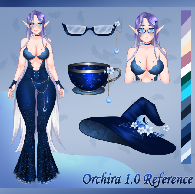 Orchira 🌙🪻 Lady of the Night Garden tweet media