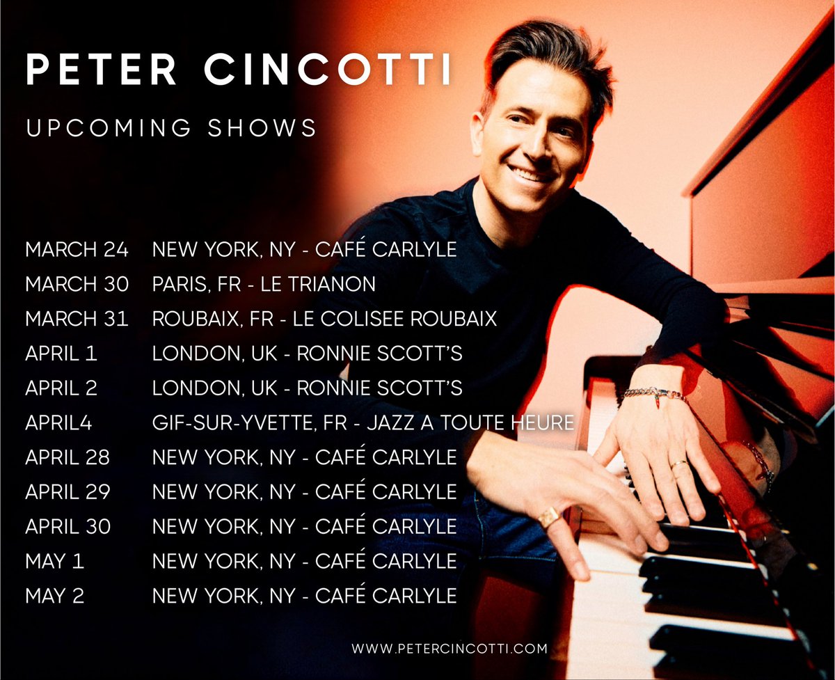 Peter Cincotti tweet media