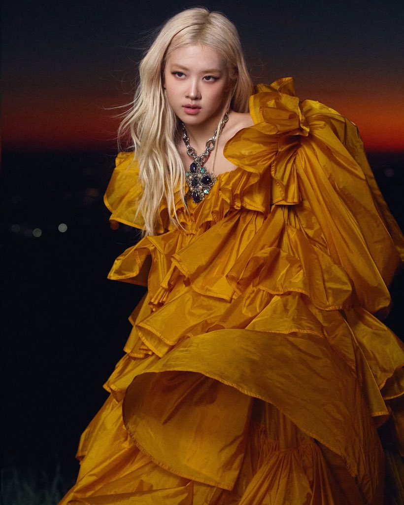 crfashionbook Instagram update with ROSÉ:

“ROSE is in full bloom. Ten years after @.blackpinkofficial's global reign, ROSÉ stands illuminated, balancing sold-out stadiums with something more intimate. From Grammy stages to the healing in ‘rosie’, the superstar is quietly