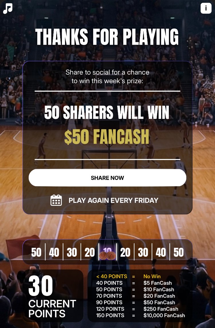 Play the #FanCashDropPromotion today

 fanatics.onelink.me/5kut/p6fykbjo