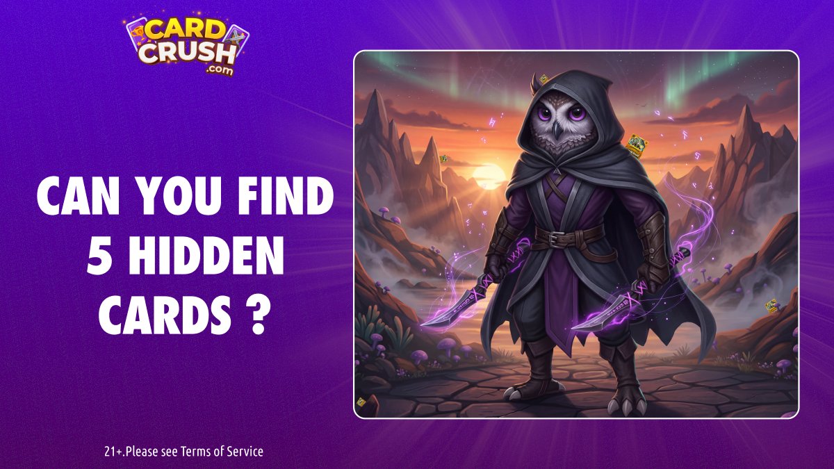 CardCrush.com tweet media